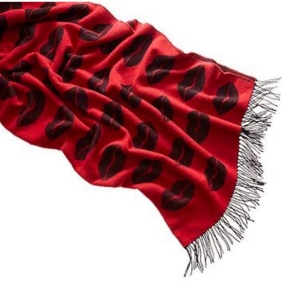 ♡SALE♡Victorias Secret Hot Lips Blanket Throw Limited Edition - Picture 2 of 16